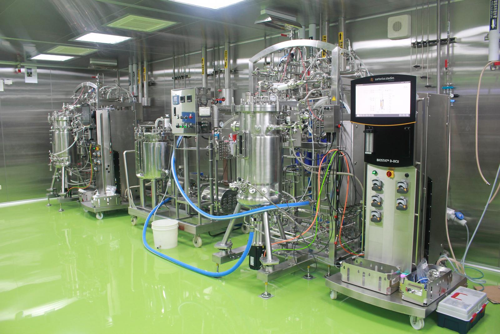 50L fermentation pilot production laboratory. 