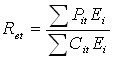 Computation Formula and weights 2