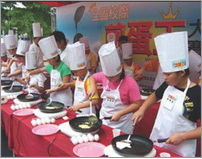 CAS quality eggs marketing promotion °V National InterschoolFried Eggs Competition.